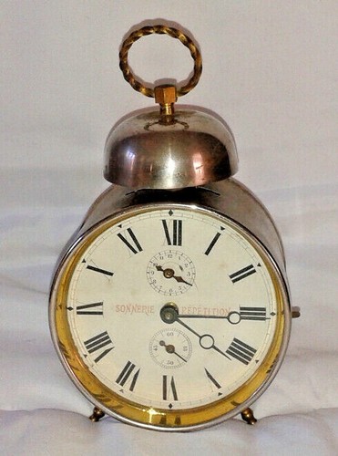 Ancien réveil cloche - ancien, à