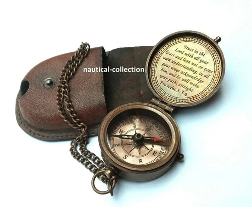 Ancienne boussole poche en - ancienne,