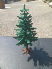 playmobil large tree vegetation cypress trees forest ranch zoo farm house