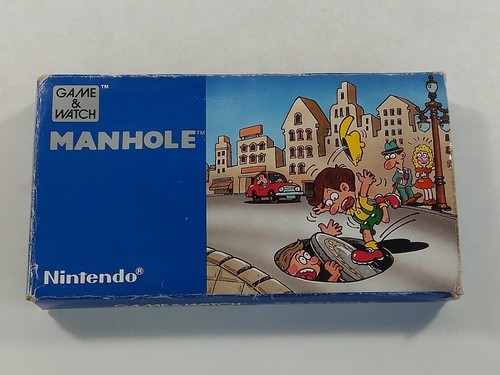 Game watch manhole - watch,