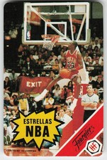 1988 Fournier NBA Estrellas #NNO Michael Jordan BASKETBALL Chicago Bulls