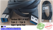 Câble Dell USB 3.0 SuperSpeed Type A→B 1,8 m – Neuf – Imprimante Scanner PC