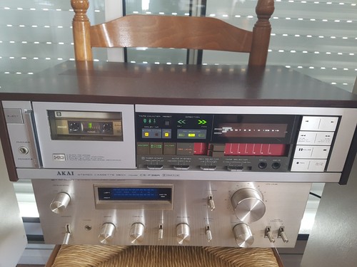 Akai f39r cassette - cs-f39r, deck