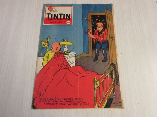 Tintin 514 1958 musique - tintin,