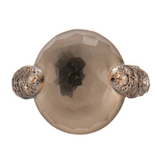 POMELLATO - Tango Quartz Smoked Cognac Diamonds Ring