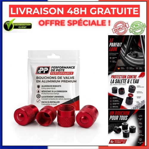 Bouchons valve aluminium - bouchons, de