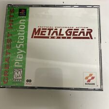 Metar Gear Solid      ( Playstation   ) Complete ! Jeux Video