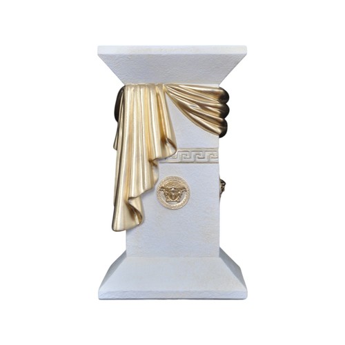 Colonne grecque blanche