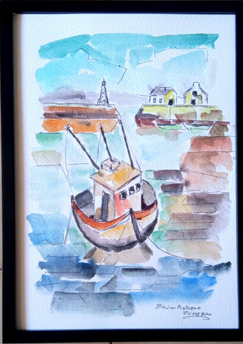 Marine bretagne port art - bretagne, le