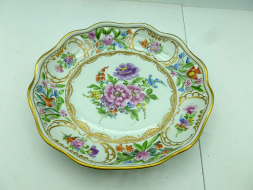 Assiette porcelaine dresden - assiette,