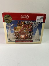 Lemax Gingerbread Cottage Village Santa's Wonderland Lighted House Michaels 2002