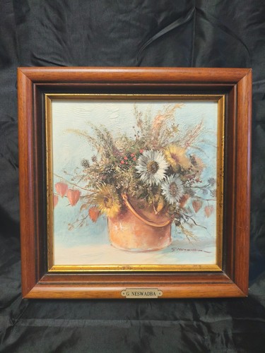 Neswadba huile sur toile - huile,
