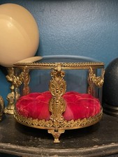 Rare Très Grand Coffre Rond