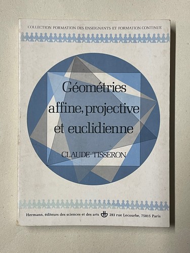 Livre géométrie affine