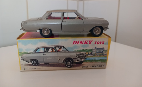 Dinky toys opel rekord boite - dinky,