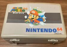 Nintendo 64 Carrying Hard Case Super Mario Cartridge Console Vintage Rare
