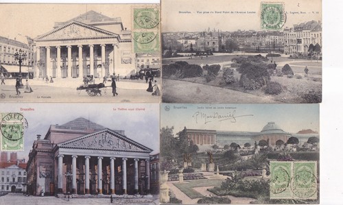 Lot cartes postales - lot, 4