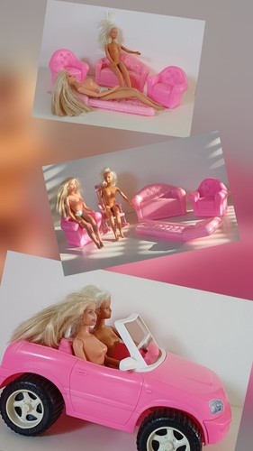Titre lot vintage barbie - lot,