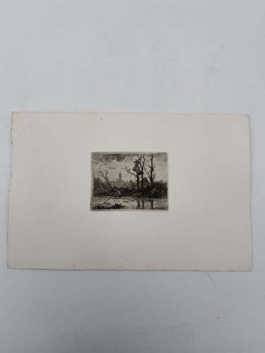 Gravure eau forte - eau-forte., les