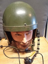 Superb old French tanker helmet model 65 - complete - VGC