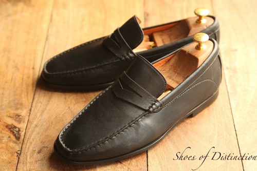 Mocassins santoni cuir noir - mocassins,