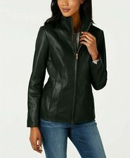 Veste en cuir pour femmes
