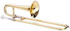 Professionnel Trombone Soprano en Sib Laiton Set Inclus Embouchure Coffre