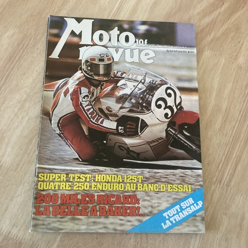 Magazine moto revue 1977 - moto, n°