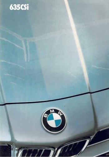 Catalogue brochure bmw - catalogue, 635