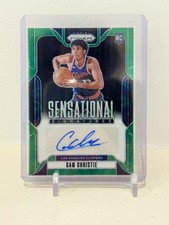 2024-25 Panini Prizm Sensational Auto CAM CHRISTIE Green Scope Choice RC /8 SSP