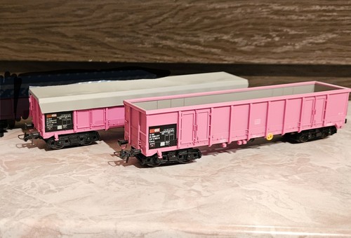 Lot wagons tombereaux - 2,