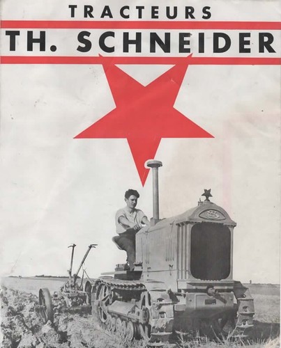 Tracteur schneider - th.,