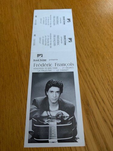 Billet ticket place concert - place, de