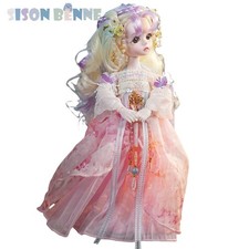 SISON BENNE Poupée BJD De 28cm 1/6 Mini Poupées DIY Mignonnes Tenues Complètes
