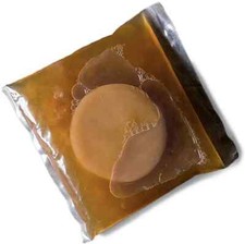 kombucha Scoby rond ou polyforme environ 6 cm élevé au thé bio + liquide reprise