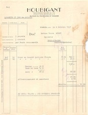 1931 PARFUMERIE HOUBIGANT IN PARIS - MME MILOU A SORT SUR BAISE