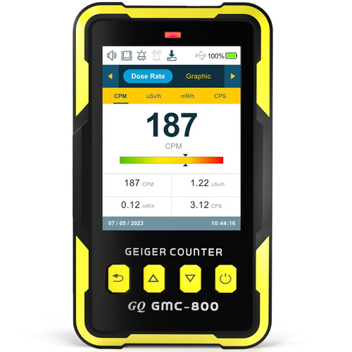Nuclear radiation detector - nuclear,