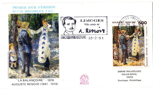 2692 fdc enveloppe flamme - 2692+,