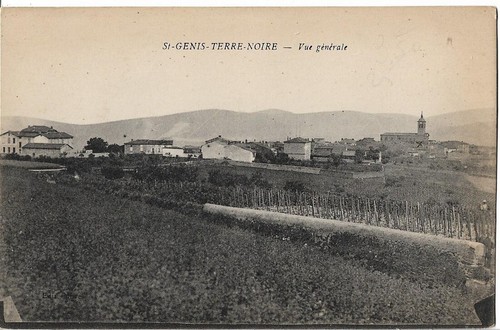 Saint genis terre noire vue - -,