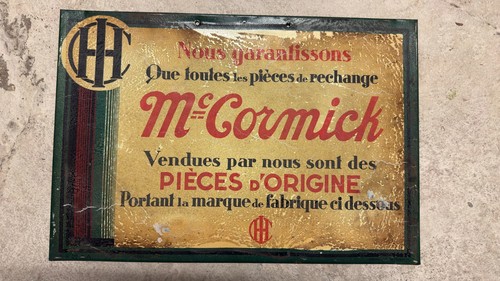 Plaque émaillée ancienne