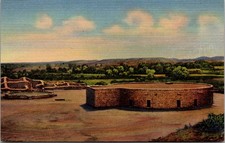 Dr Jim Stamps Postcard Aztec Ruins National Monument New Mexico Great Kiva
