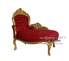 Banc De Lit de Jour Or Velours