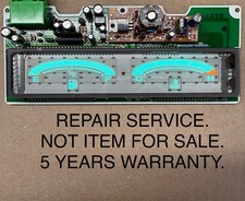 92-96 Honda Prelude Digital Temp Fuel Gauge Cluster Rebuilt/Recap Repair Service