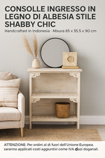 Console D'Entrée Shabby Chic