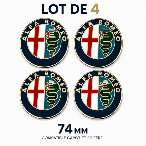 Logo capot coffre alfa romeo - alfa,