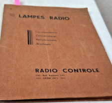 Lampes radio, Radio contrôle