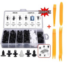 100PCs Car Body Rivet Push Pin