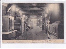 PONT L'ABBE: the old halls, exhibition of old Breton furniture for sale