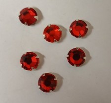 12 Chatons siam 5 mm sertis