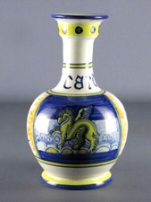 Vase En Majolique Italienne